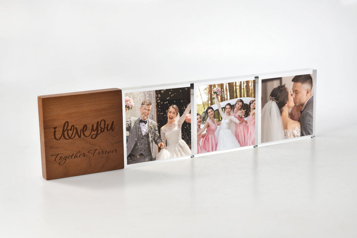 Aqualoom Engraved Wood, Custom Photo Glass