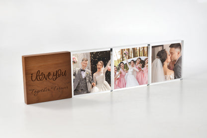 Aqualoom Engraved Wood, Custom Photo Glass