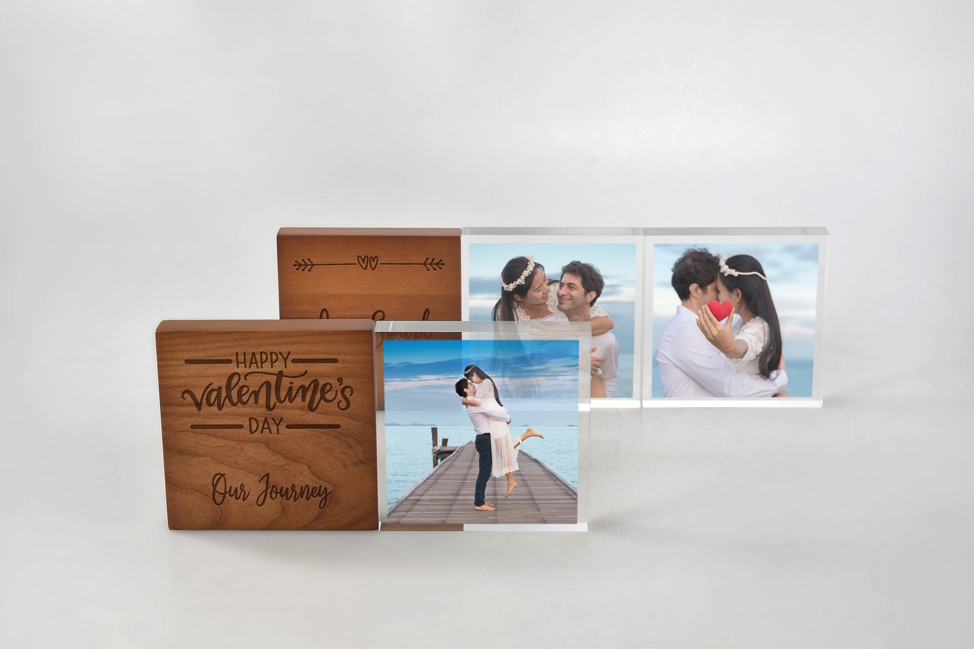 Aqualoom Engraved Wood, Custom Photo Glass